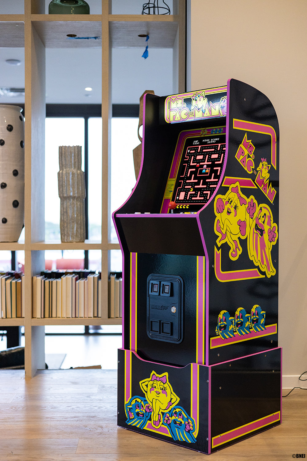 ARCADE1UP Ms Pac-Man Edition Retro Arcade Game